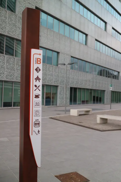 Wayfinding System Building Sign – Urban Architecture – Ilaria Gatto – Great Campus Genoa