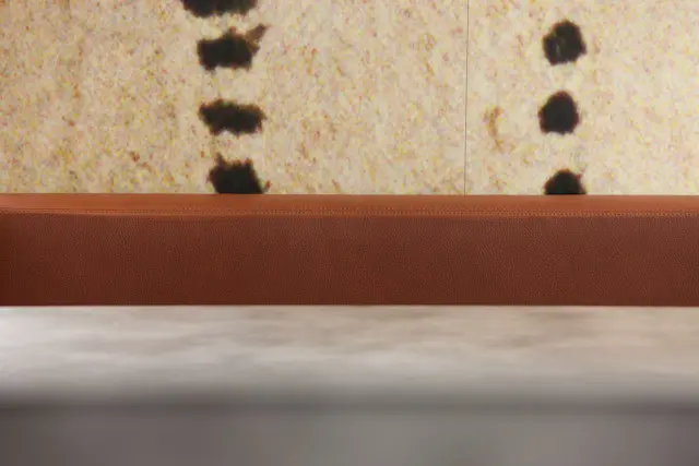 Mc Donalds Antas Restaurant Porto Portugal - Seat and Wall Finishes - Interior Design - Ilaria Gatto - architect