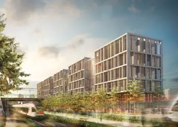 Layout Area Outdoor Spaces – Architecture – Ilaria Gatto – SUPSI Complex