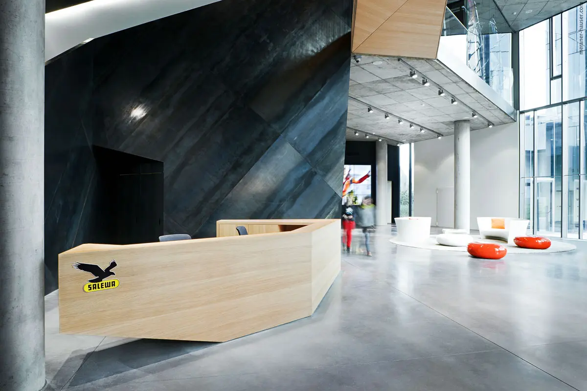 Building Entrance and Hall – Architecture – Ilaria Gatto – Salewa Headquarters Bolzano