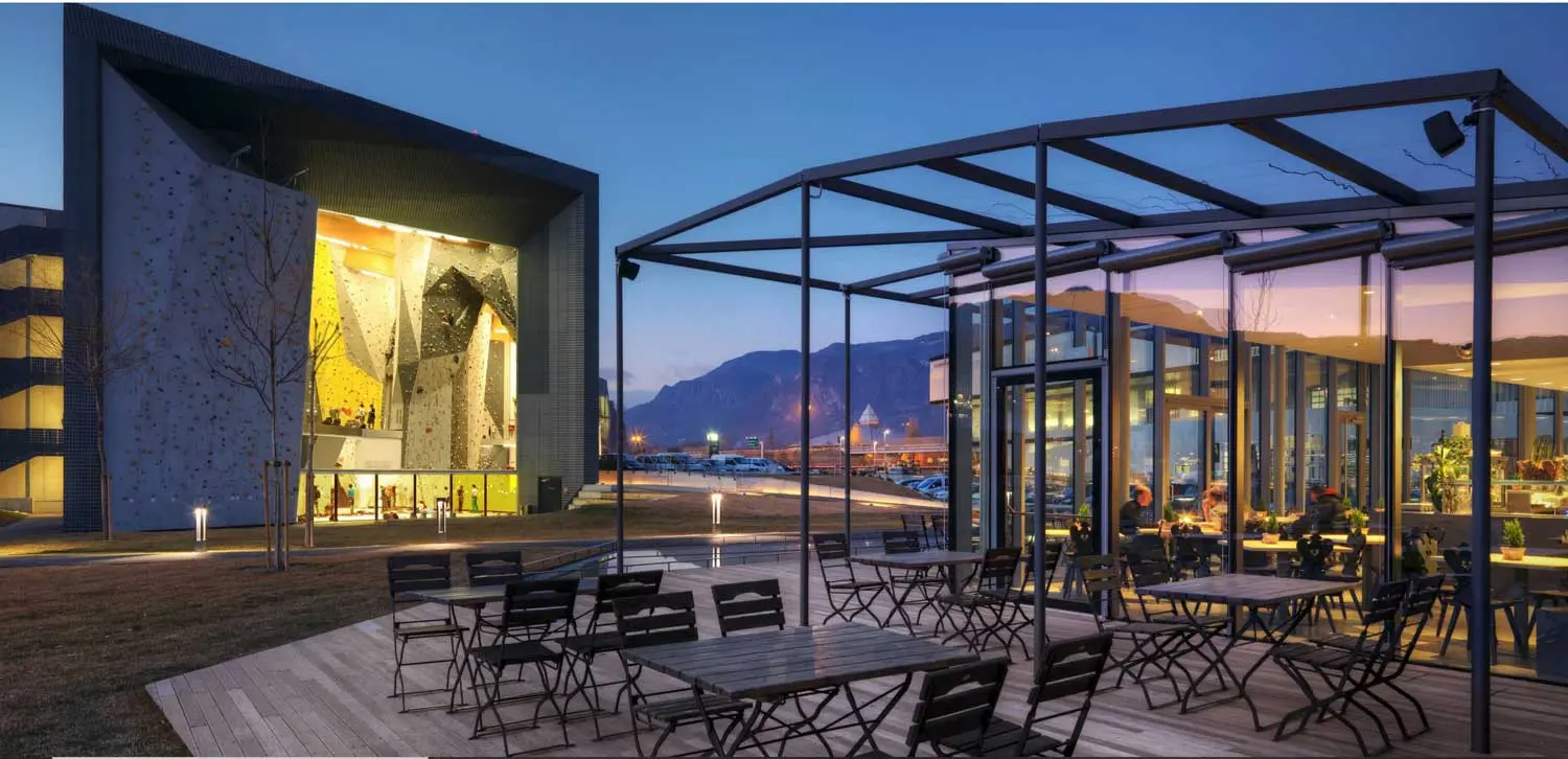 Bistrot and Outdoor Spaces – Architecture – Ilaria Gatto – Salewa Headquarters Bolzano